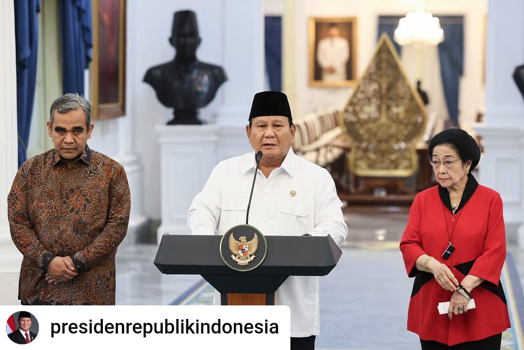 Presiden Republik Indonesia Prabowo Subianto (Foto: Tim Media Presiden)